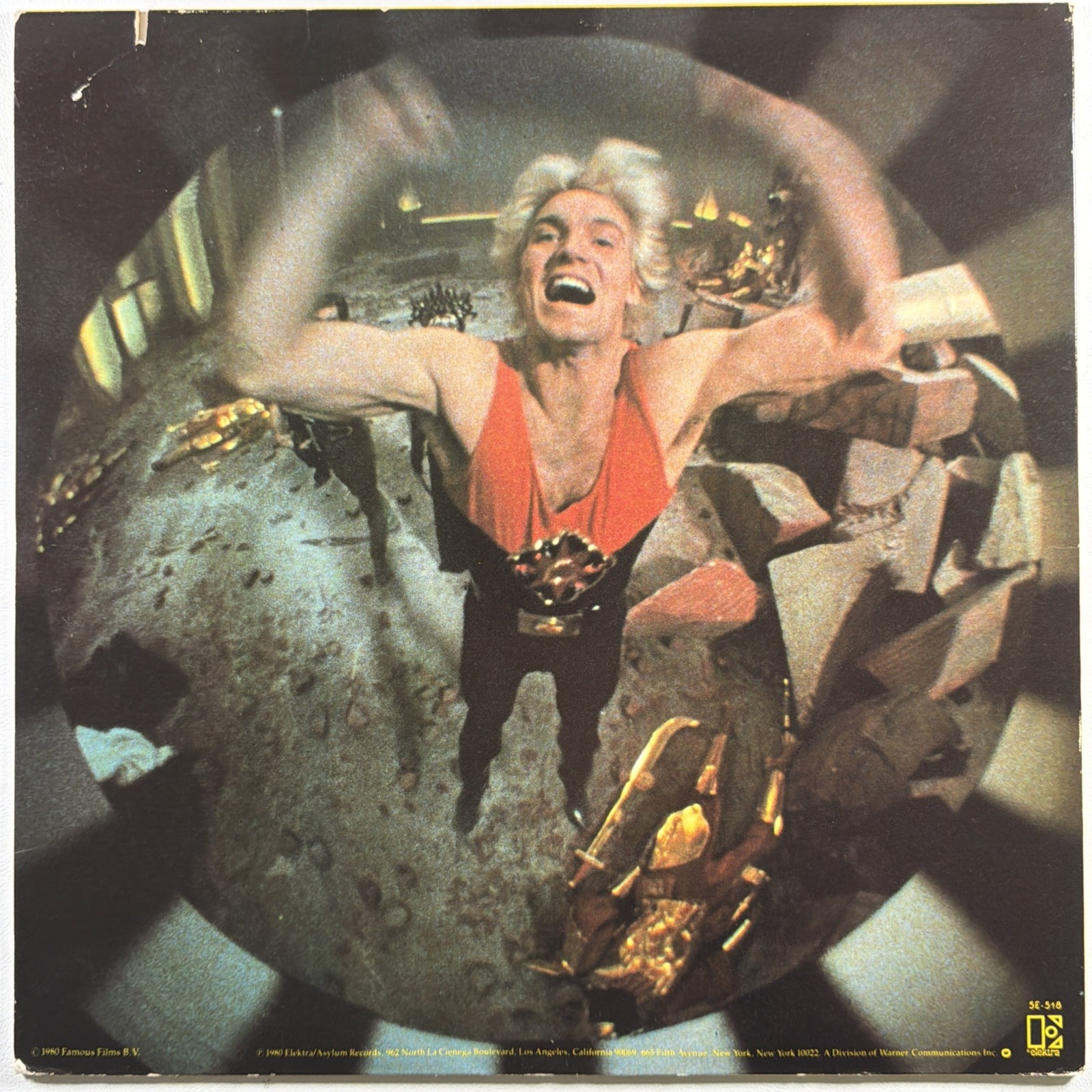 Queen – Flash Gordon Original Soundtrack LP Elektra 5E-518 EX Emboss 1980 Insert - Image 2