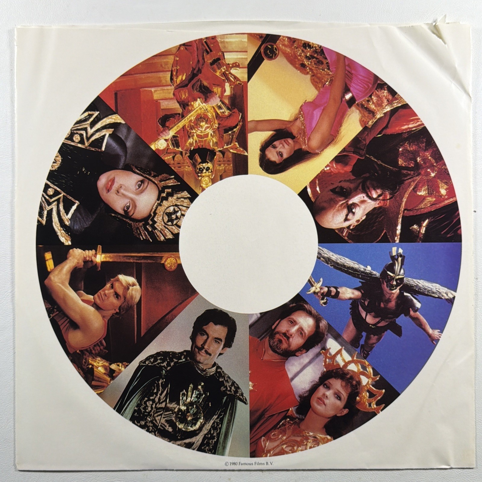 Queen – Flash Gordon Original Soundtrack LP Elektra 5E-518 EX Emboss 1980 Insert - Image 4