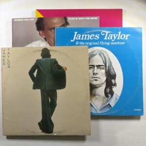 James Taylor (4 LP Bundle) In The Pocket, Flying Machine, That’s Why, A Flag EX