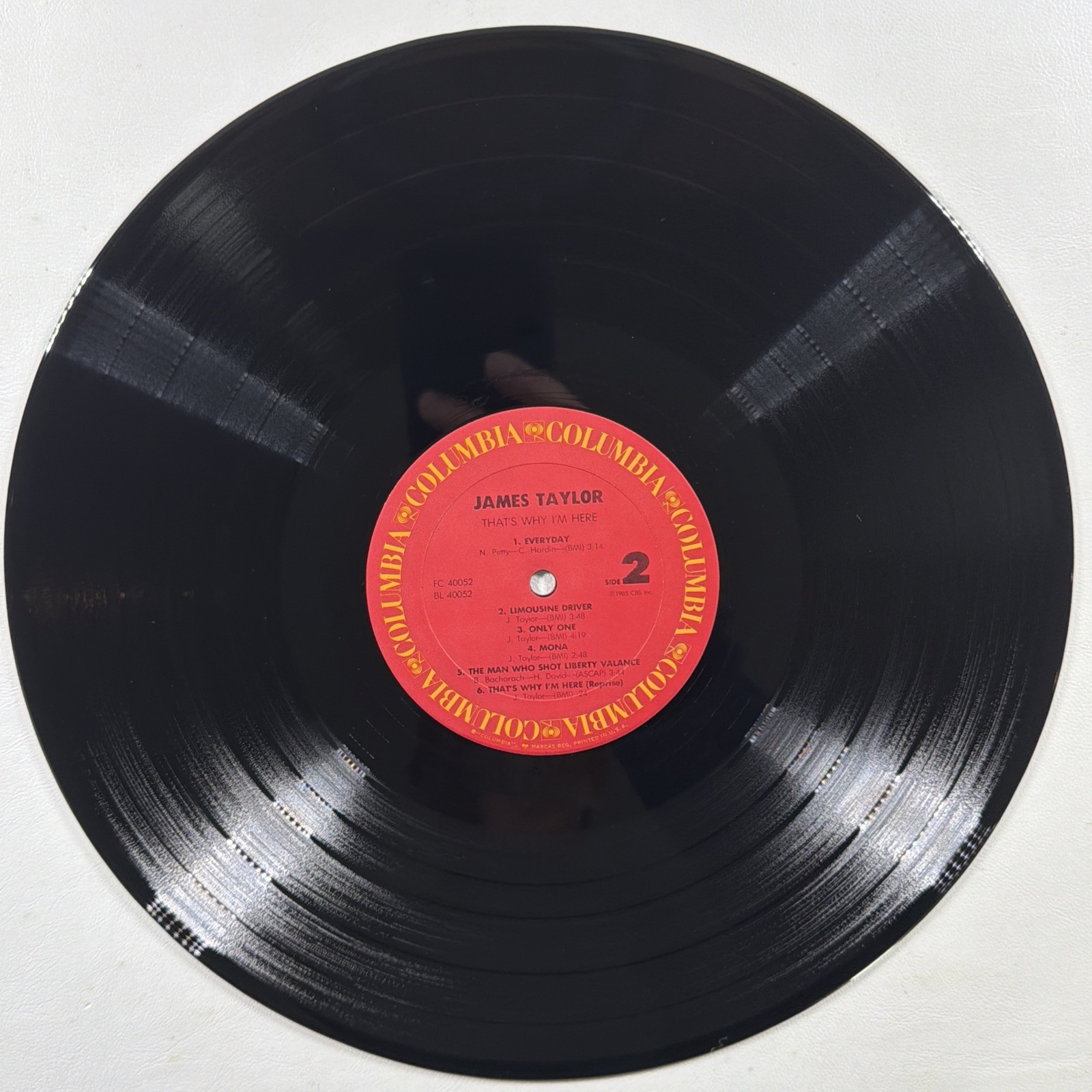 James Taylor (4 LP Bundle) In The Pocket, Flying Machine, That’s Why, A Flag EX - Image 10