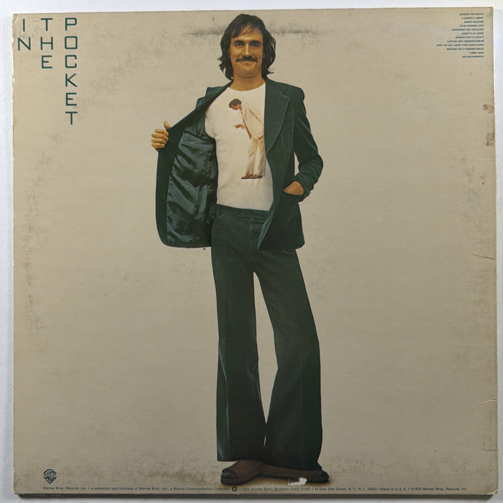 James Taylor (4 LP Bundle) In The Pocket, Flying Machine, That’s Why, A Flag EX - Image 18