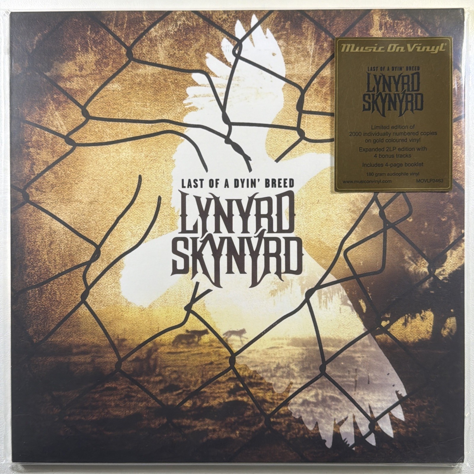Lynyrd Skynyrd - Last Of A Dyin Breed 2LP MOVLP3463 Sealed Ltd Ed Gold 1363/2k