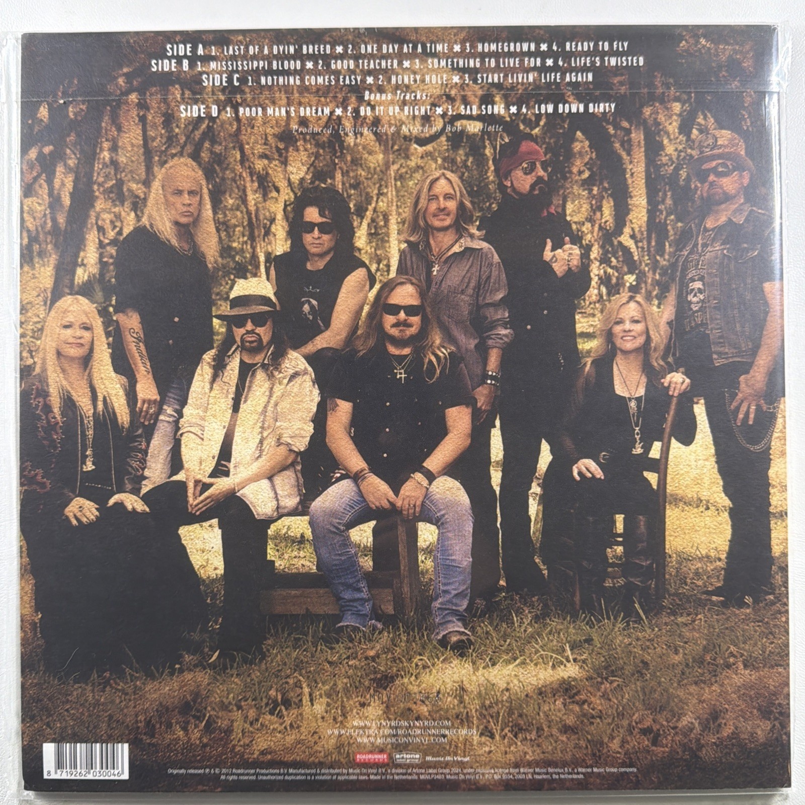 Lynyrd Skynyrd - Last Of A Dyin Breed 2LP MOVLP3463 Sealed Ltd Ed Gold 1363/2k - Image 3