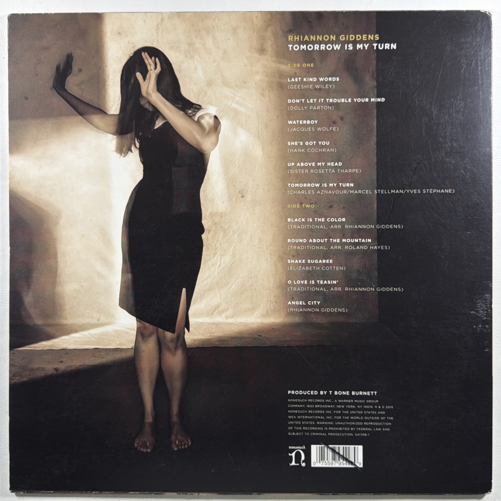 Rhiannon Giddens - Tomorrow Is My Turn LP Nonesuch NM w/Sealed CD Autographed - Image 4