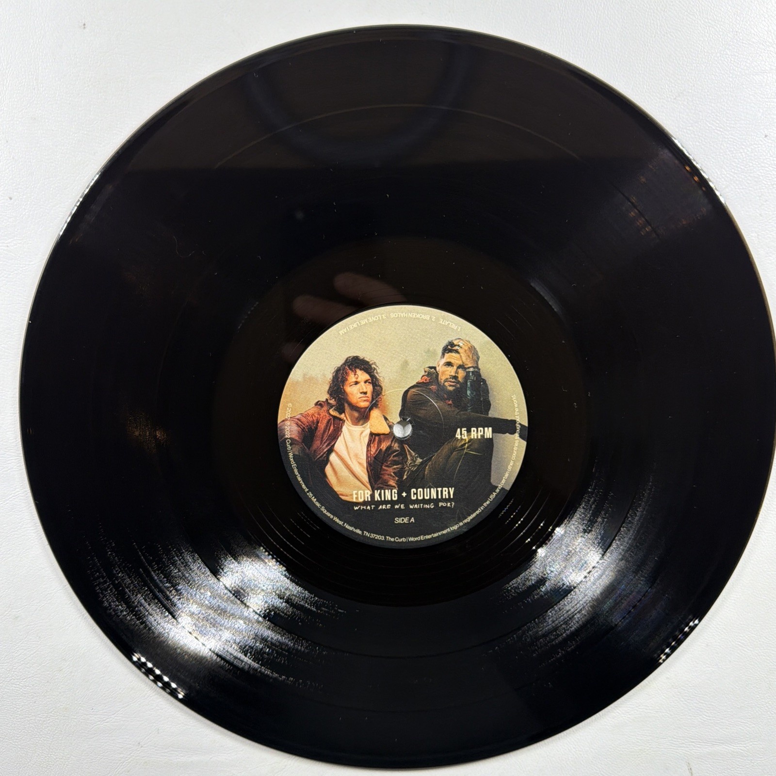 For King & Country - What Are We Waiting For? 2LP Curb EX 45RPM 2022 Clear Black - Image 9