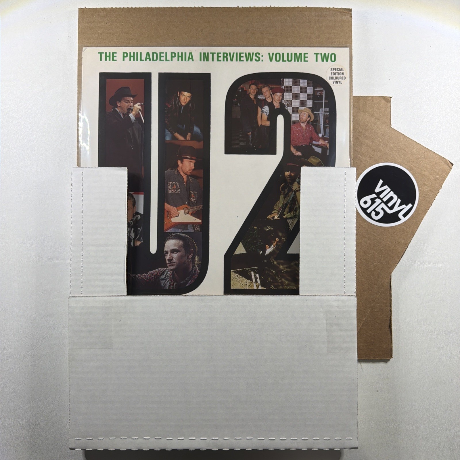 U2 - The Philadelphia Interviews: Volume Two LP Tabak Green 1989 NM UK - Image 6