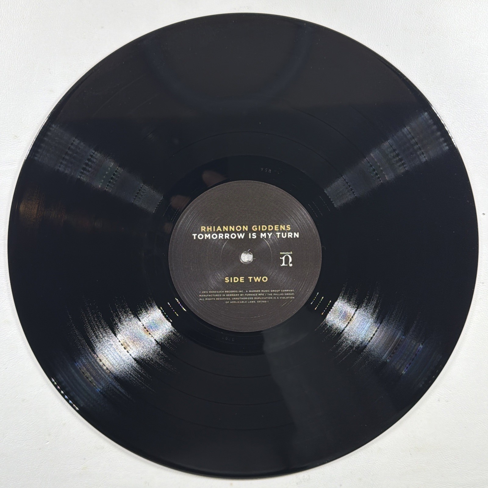 Rhiannon Giddens - Tomorrow Is My Turn LP Nonesuch NM w/Sealed CD Autographed - Image 9
