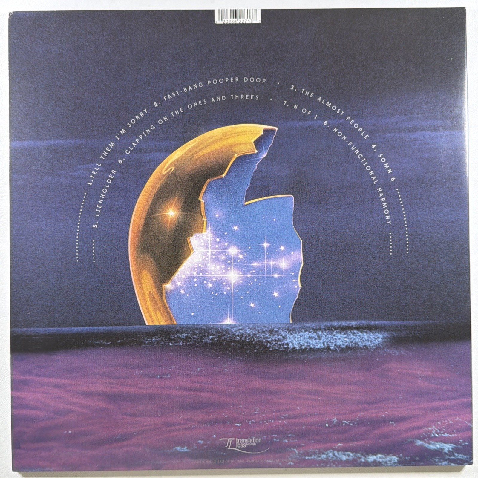 East of the Wall - NP-Complete 2LP Translation Loss TL141-1 NM 2019 Ltd Ed Blue - Image 2