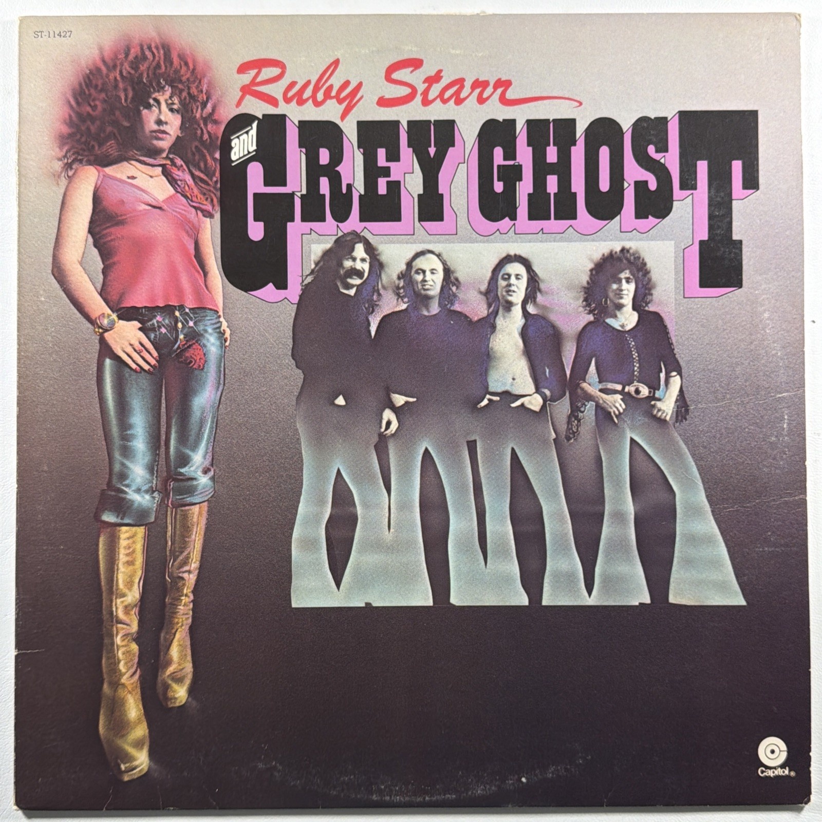 Ruby Starr And Grey Ghost LP Capitol ST-11427 VG+ 1975
