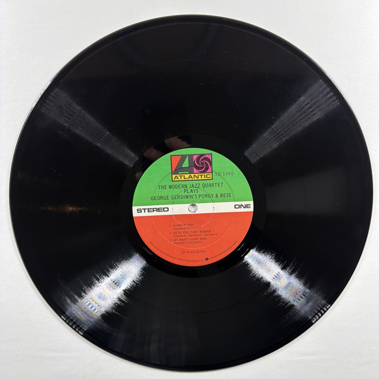 Modern Jazz Quarter - Porgy And Bess LP Atlantic SD-1440 VG+ 1966 Reissue - Image 5
