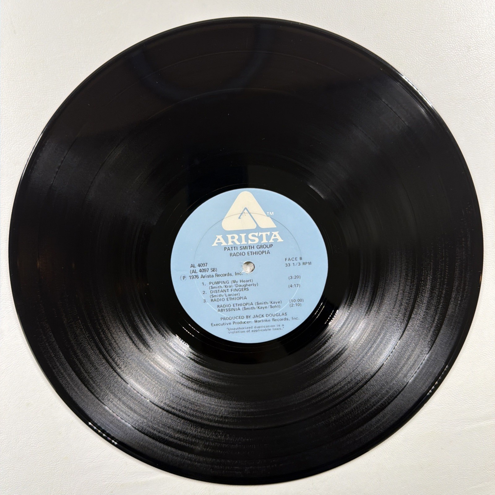 Patti Smith Group - Radio Ethiopia LP Arista Records AL 4097 EX 1976 - Image 5