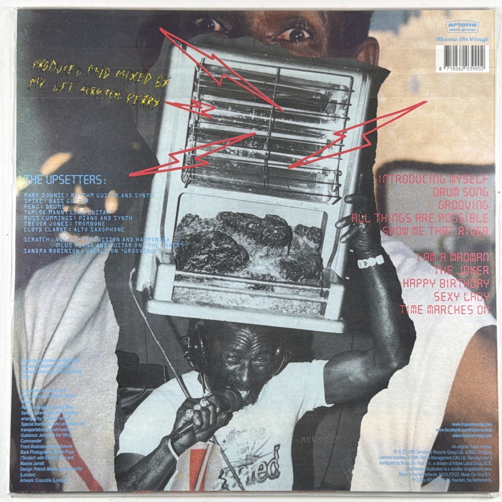 Mr. Lee 'Scratch' Perry - Battle Of Armagideon LP Sealed MOV 735/750 Yellow 180g - Image 2