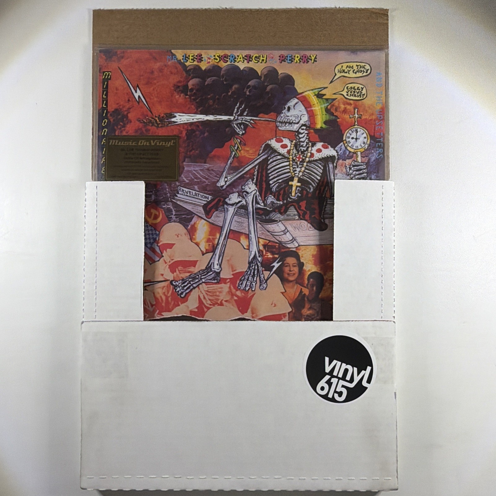 Mr. Lee 'Scratch' Perry - Battle Of Armagideon LP Sealed MOV 735/750 Yellow 180g - Image 3