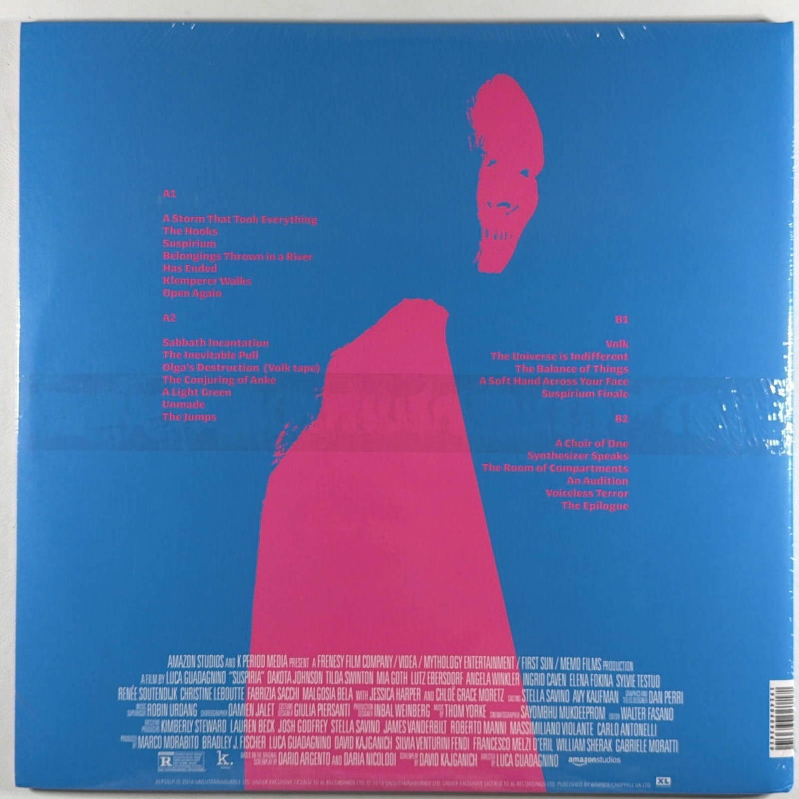 Thom Yorke - Suspiria 2LP XLRecordings XL936LP Sealed Pink UK 180g Gatefold - Image 2