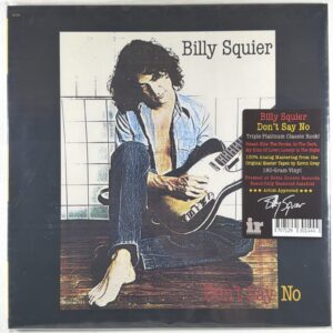 Billy Squier - Don't Say No LP Intervention Records IR-020 Sealed 2018 Gate 180g