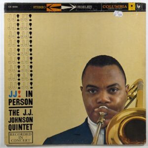 The J.J. Johnson Quintet – JJ In Person! Columbia CS 8009 VG White Promo 6-eye