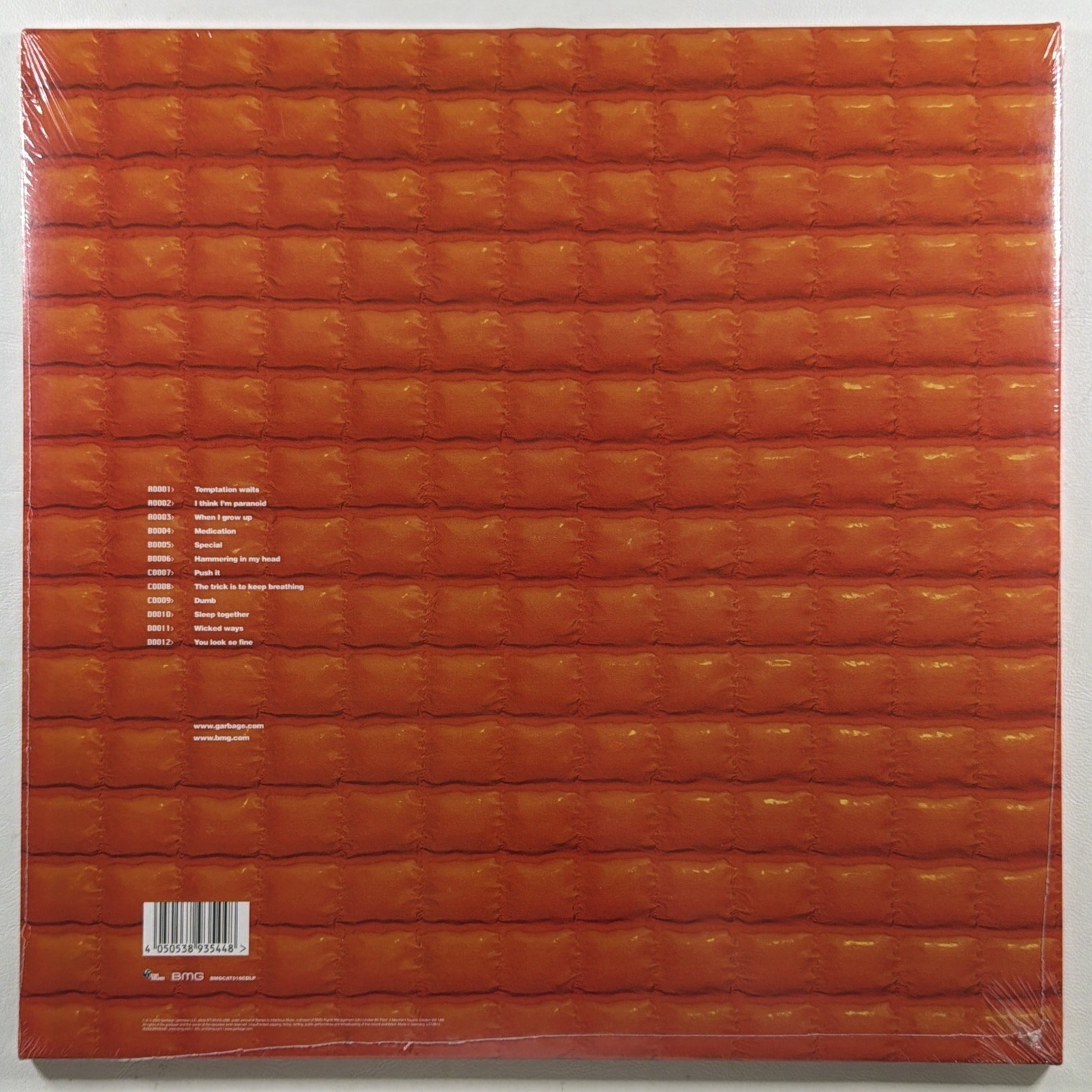 Garbage - Version 2.0 2LP BMG Sealed Ltd Ed 3k 2023 UK 45RPM Blue - Image 2