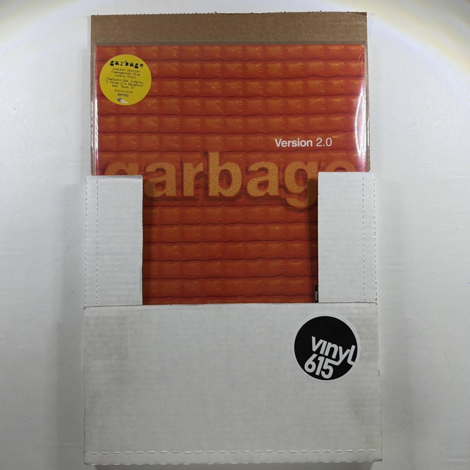Garbage - Version 2.0 2LP BMG Sealed Ltd Ed 3k 2023 UK 45RPM Blue - Image 4