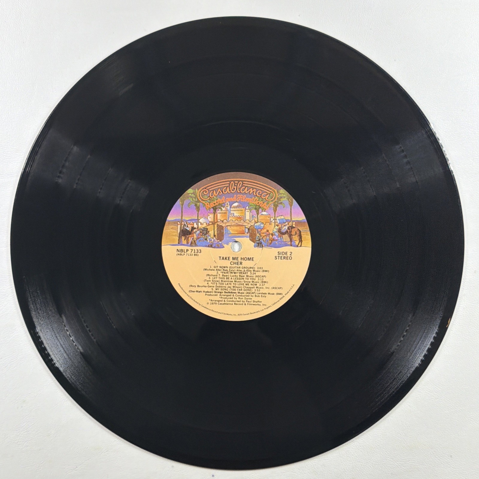 Cher - Take Me Home LP Casablanca NBLP 7133 NM 1979 - Image 4
