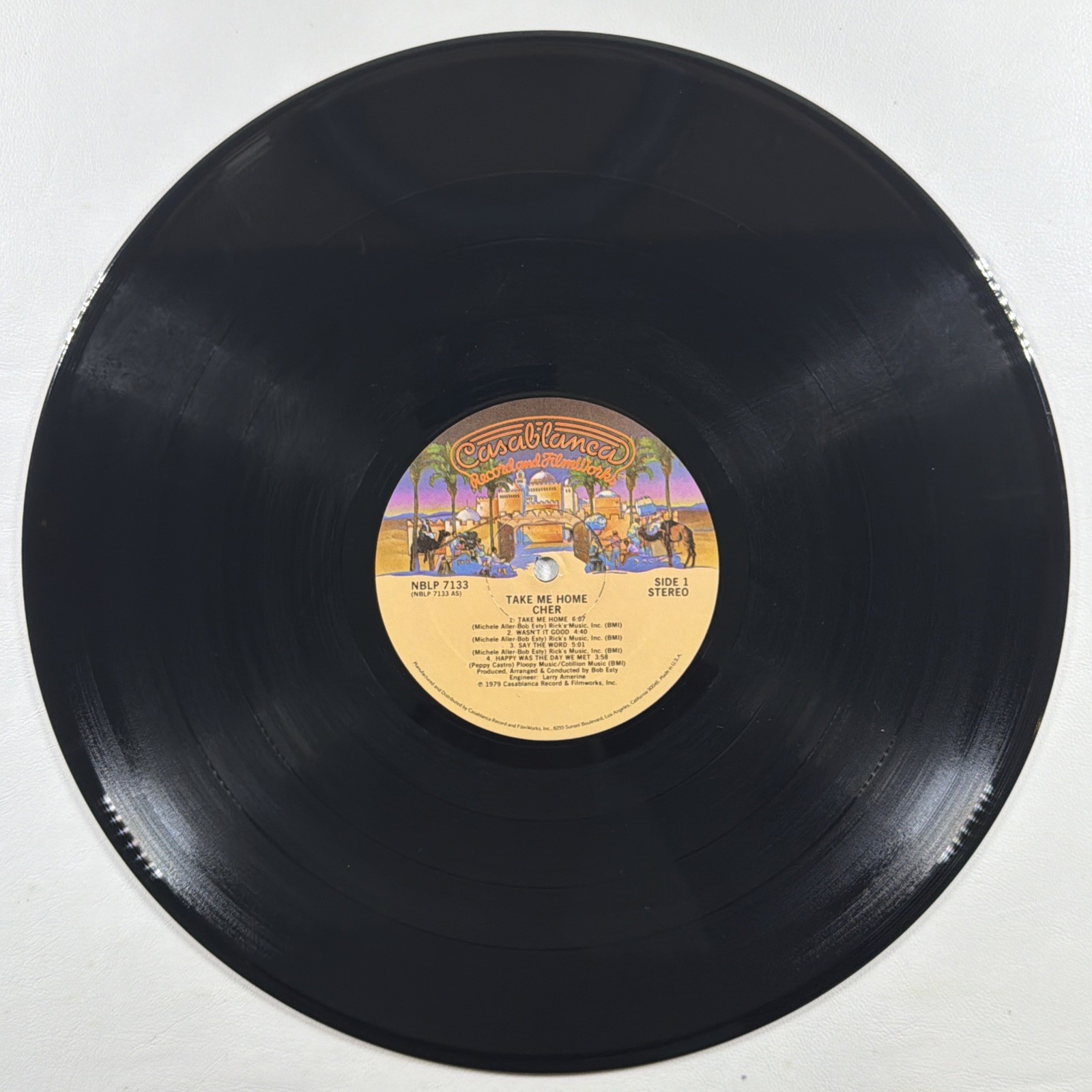 Cher - Take Me Home LP Casablanca NBLP 7133 NM 1979 - Image 5