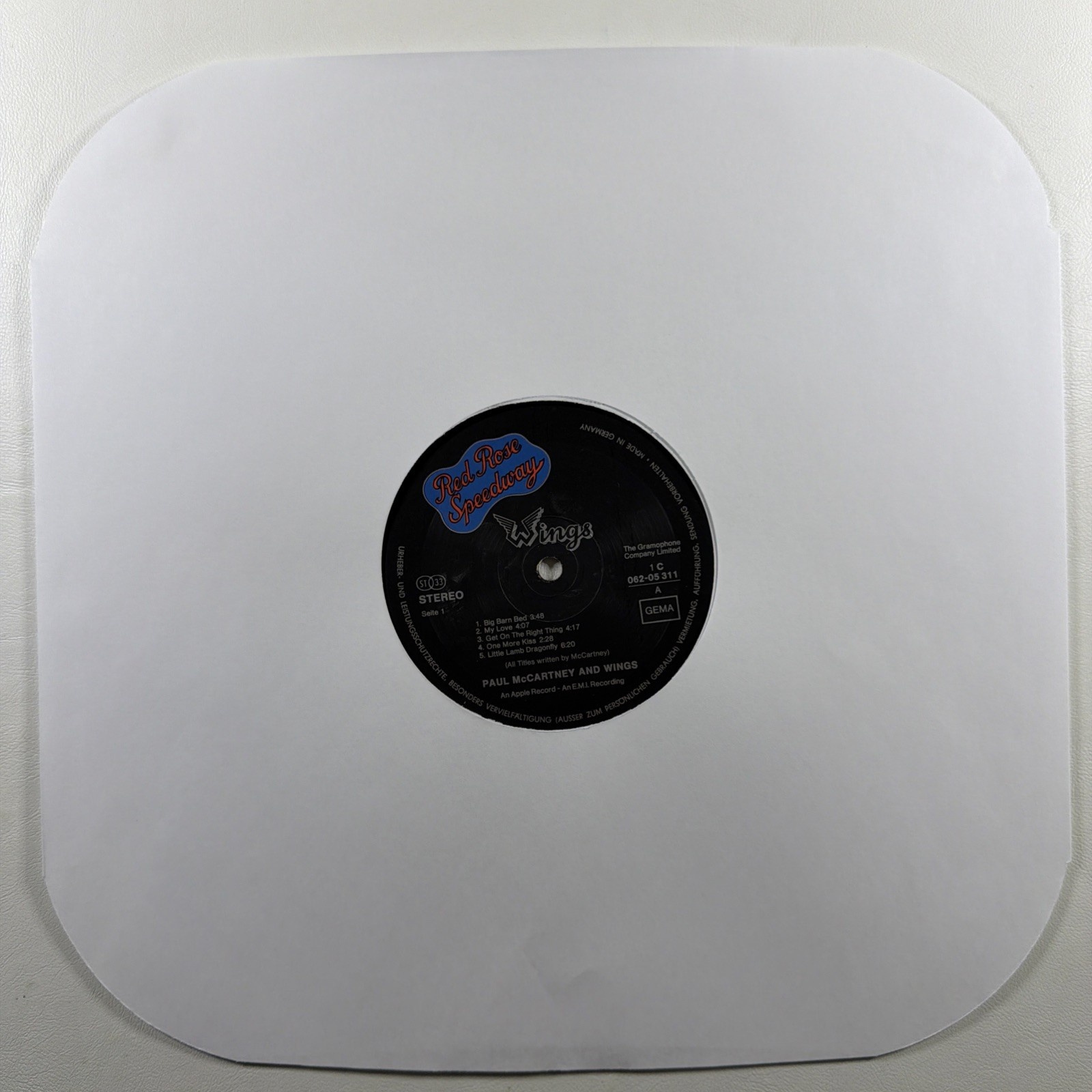 Paul McCartney & Wings - Red Rose Speedway LP Gramaphone EX 1973 UK Gatefold - Image 8