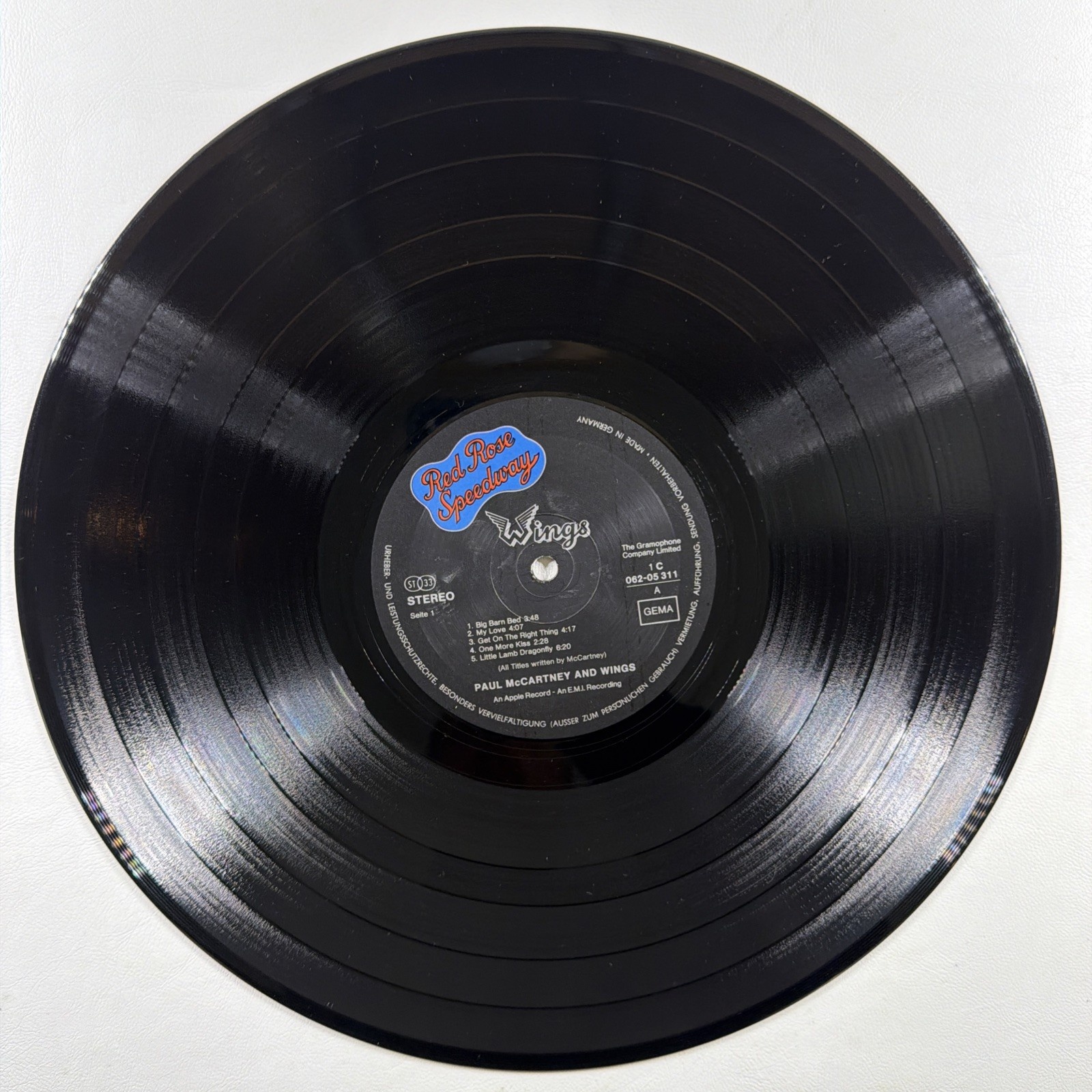 Paul McCartney & Wings - Red Rose Speedway LP Gramaphone EX 1973 UK Gatefold - Image 9