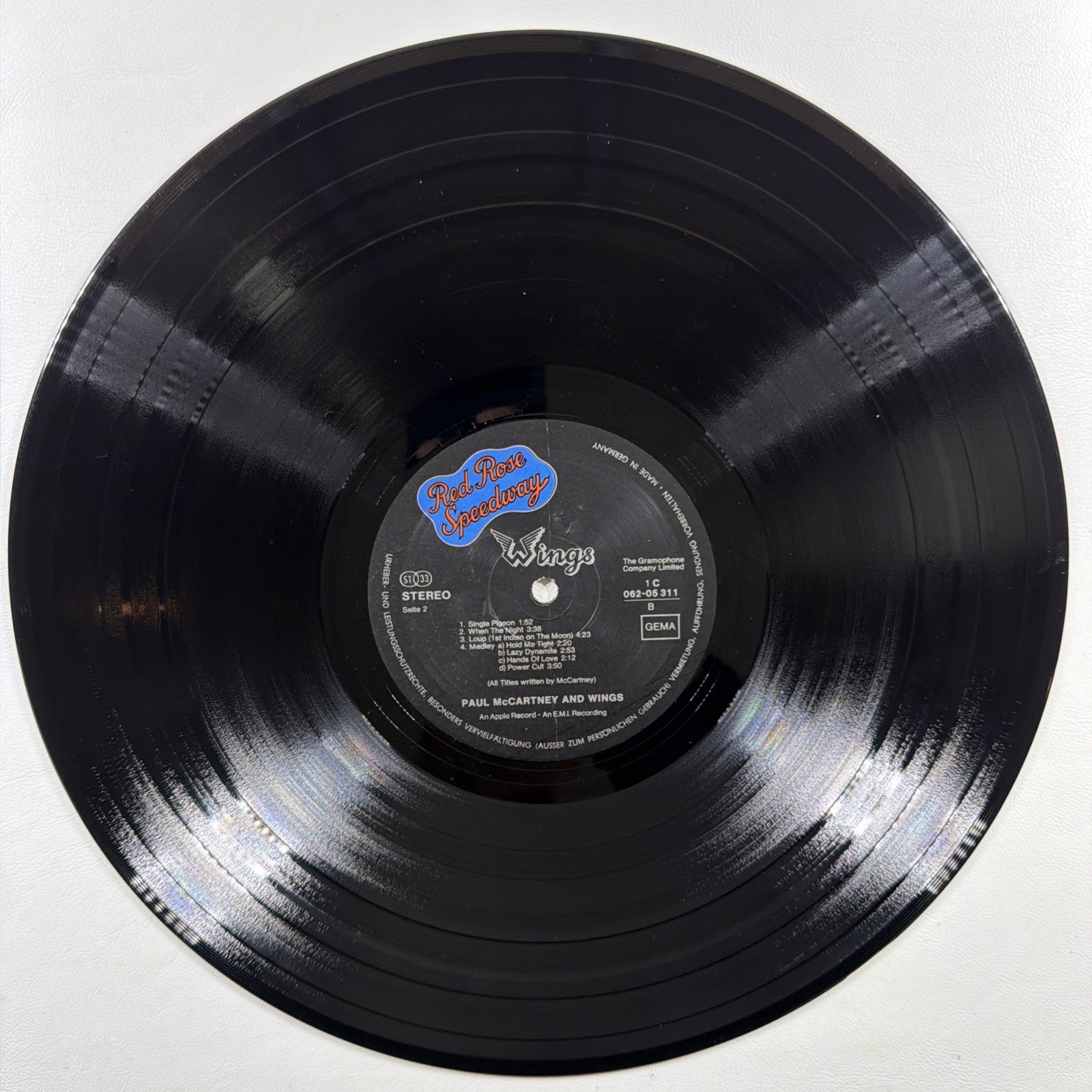 Paul McCartney & Wings - Red Rose Speedway LP Gramaphone EX 1973 UK Gatefold - Image 10