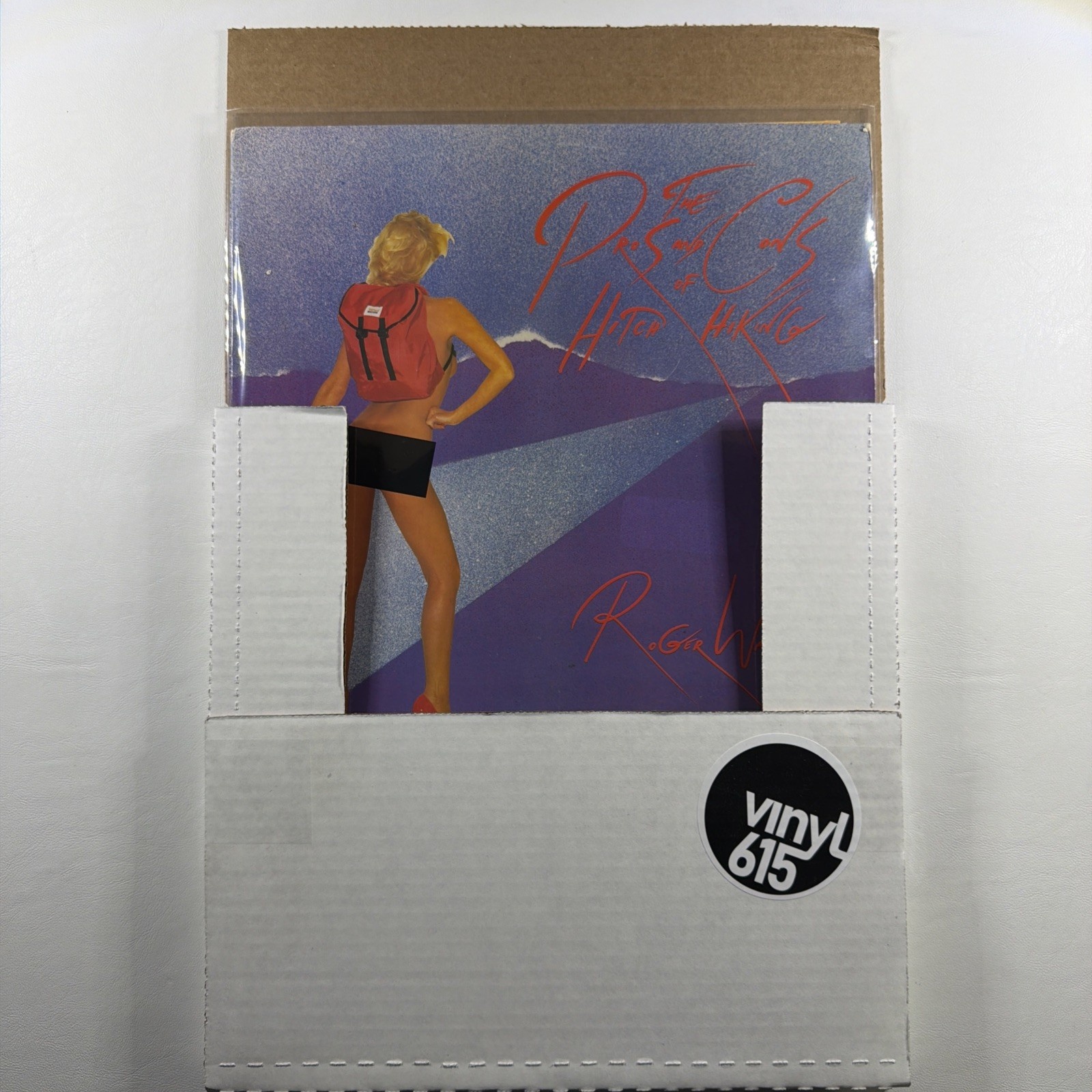Roger Waters - Pros and Cons of Hitch Hiking LP Columbia FC39290 EX 1984 Reissue - Image 6