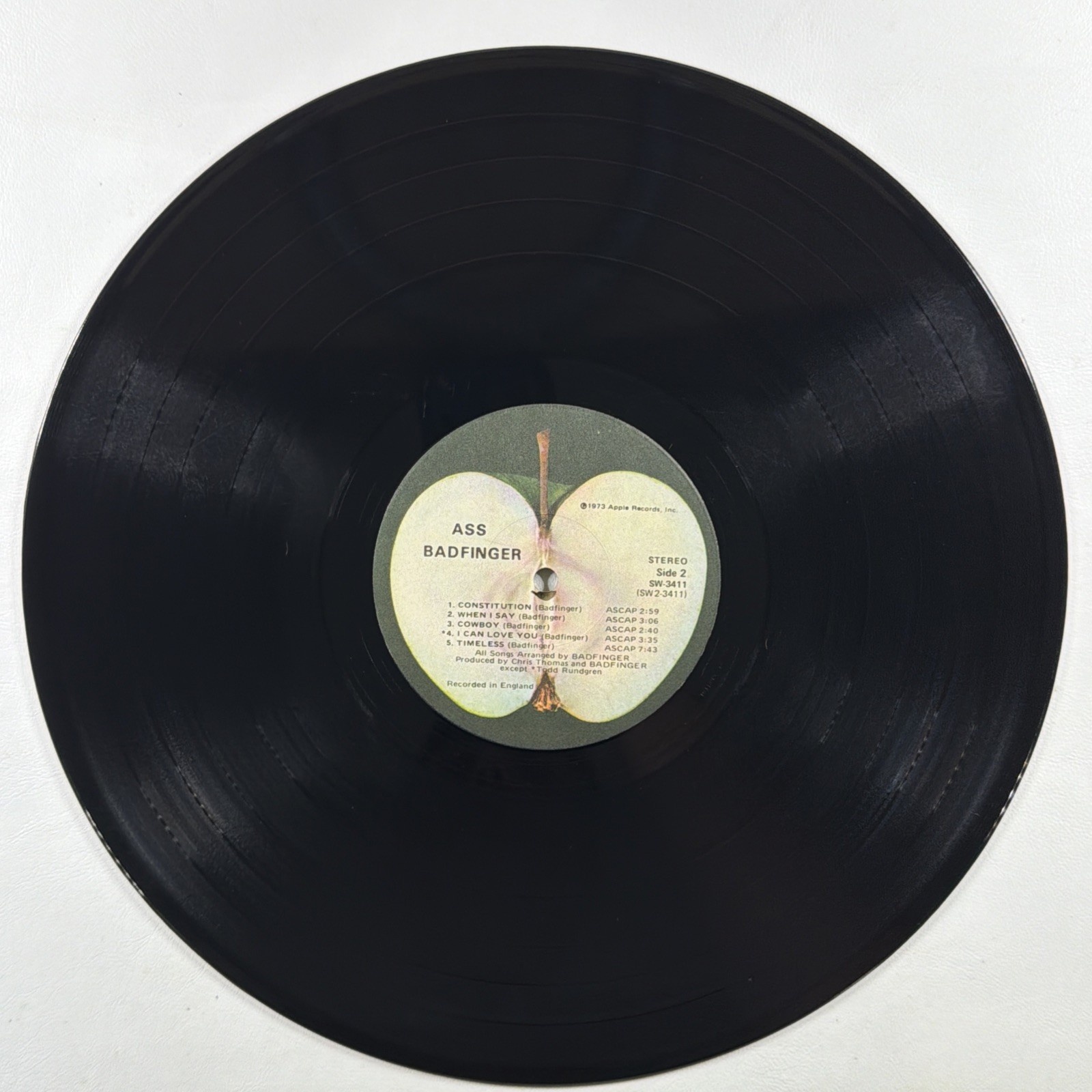 Badfinger - Ass LP Apple Records SW-3411 NM Promo 1973 - Image 5