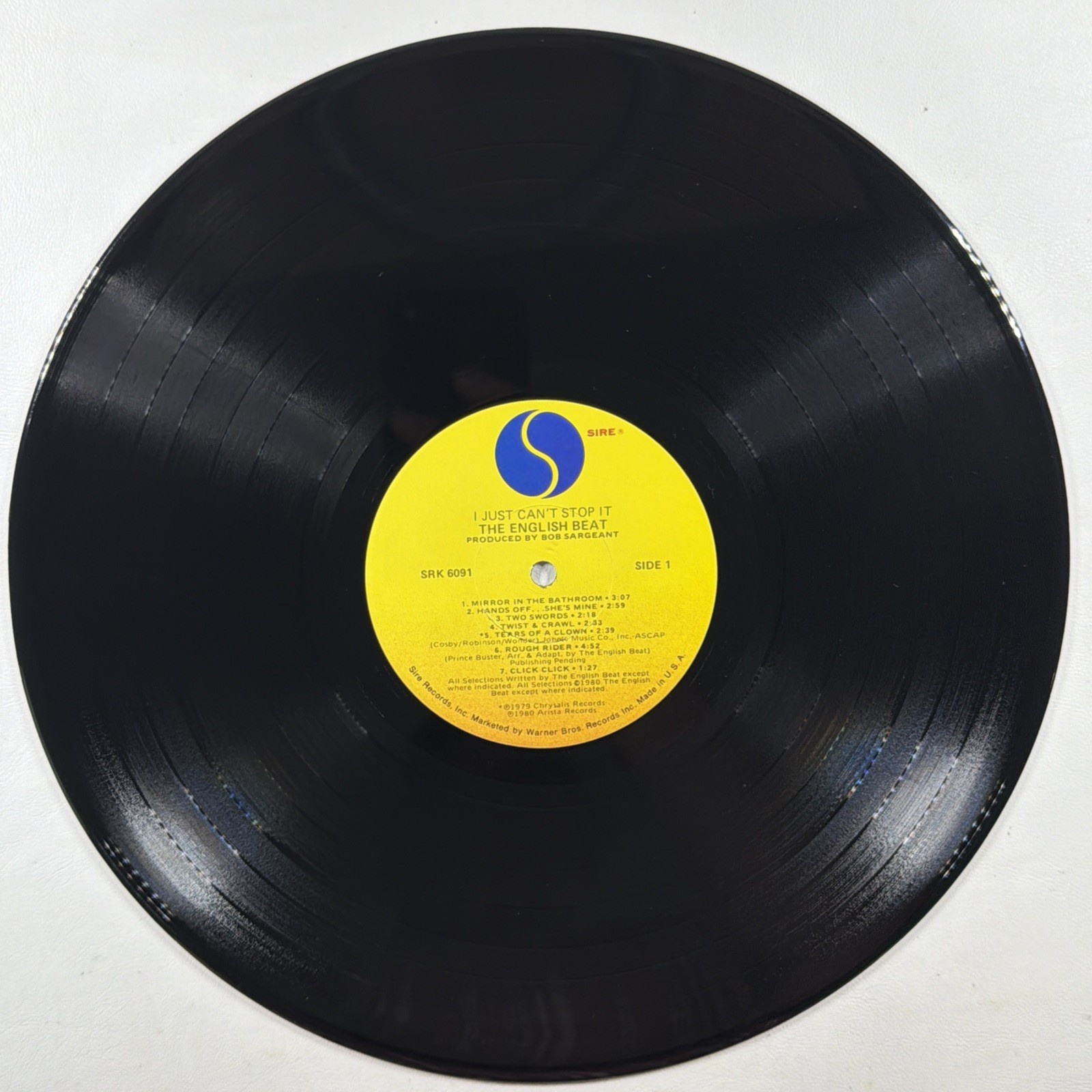 The English Beat - I Just Can't Stop It LP Sire SRK 6091 NM 1980 Promo Ska Punk - Image 5