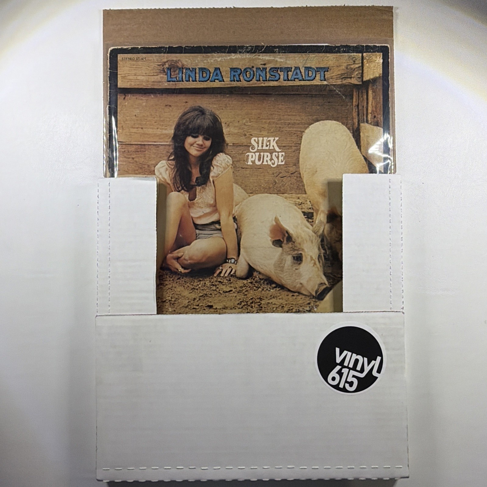 Linda Ronstadt - Silk Purse LP Capitol ST-407 VG+ 1970 Will You Love Me …? - Image 7