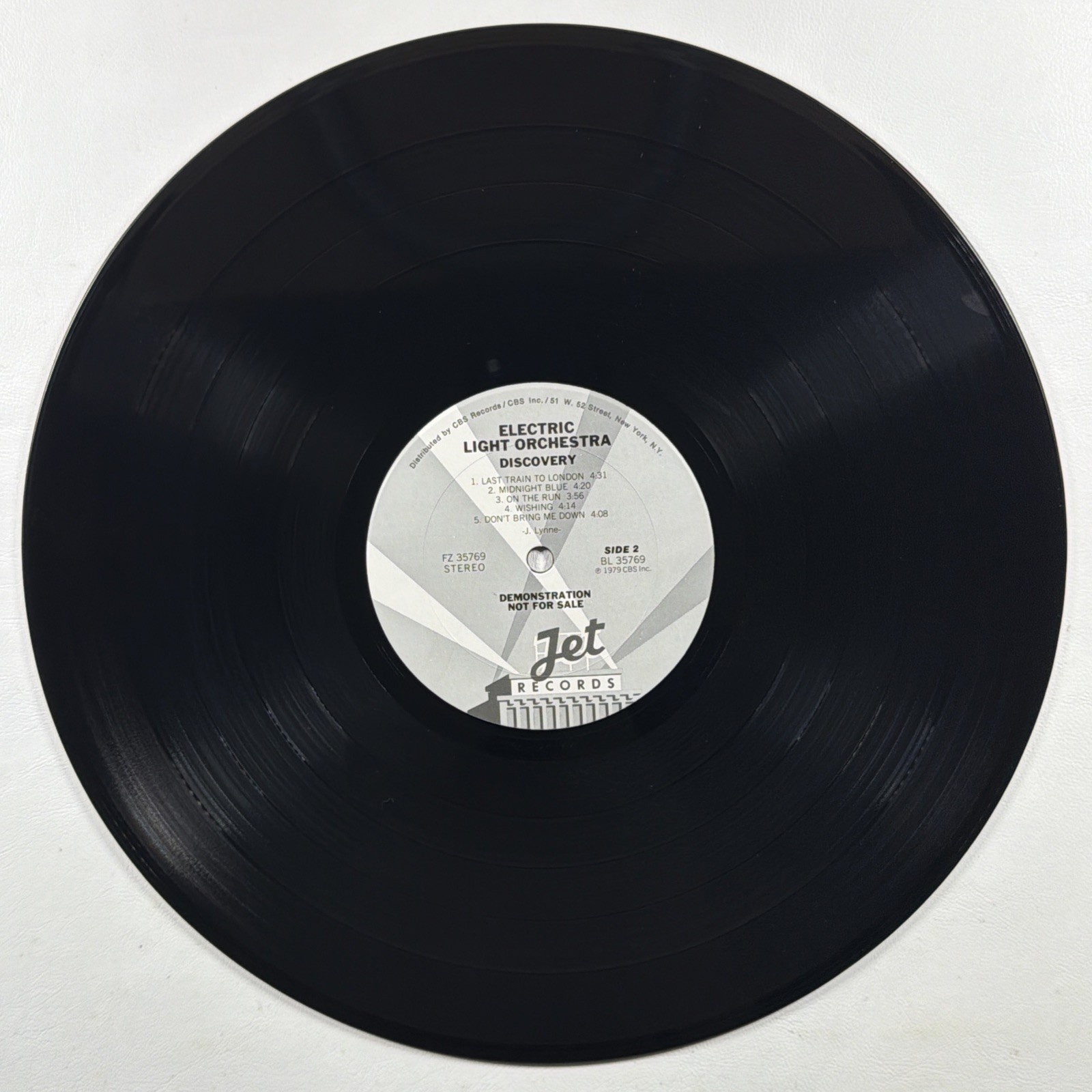 Electric Light Orchestra - Discovery LP Jet FZ 35769 EX 1979 White Label Promo - Image 8