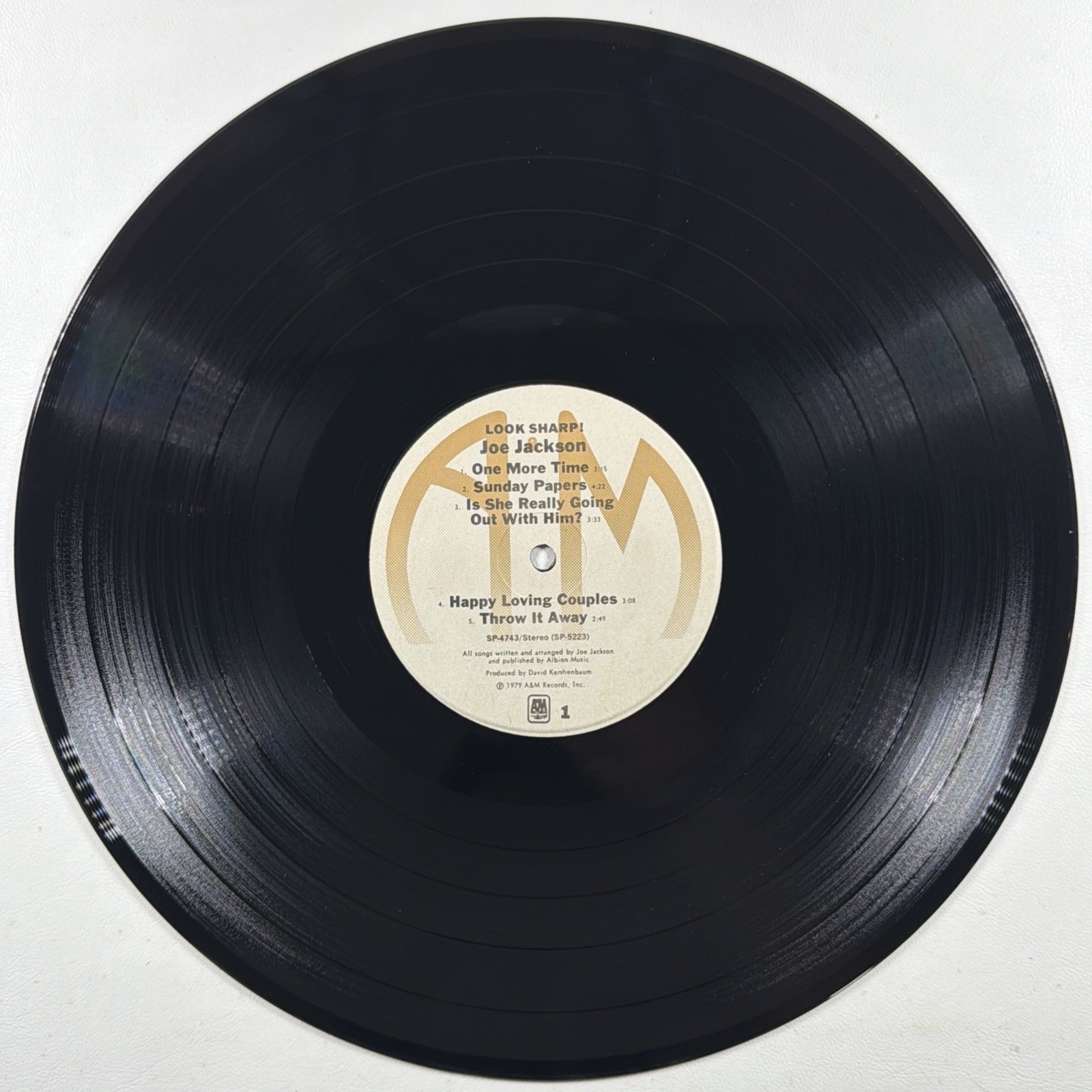 Joe Jackson - Look Sharp! LP A&M SP-4743 NM 1979 Promo Is She Really Going … - Image 6