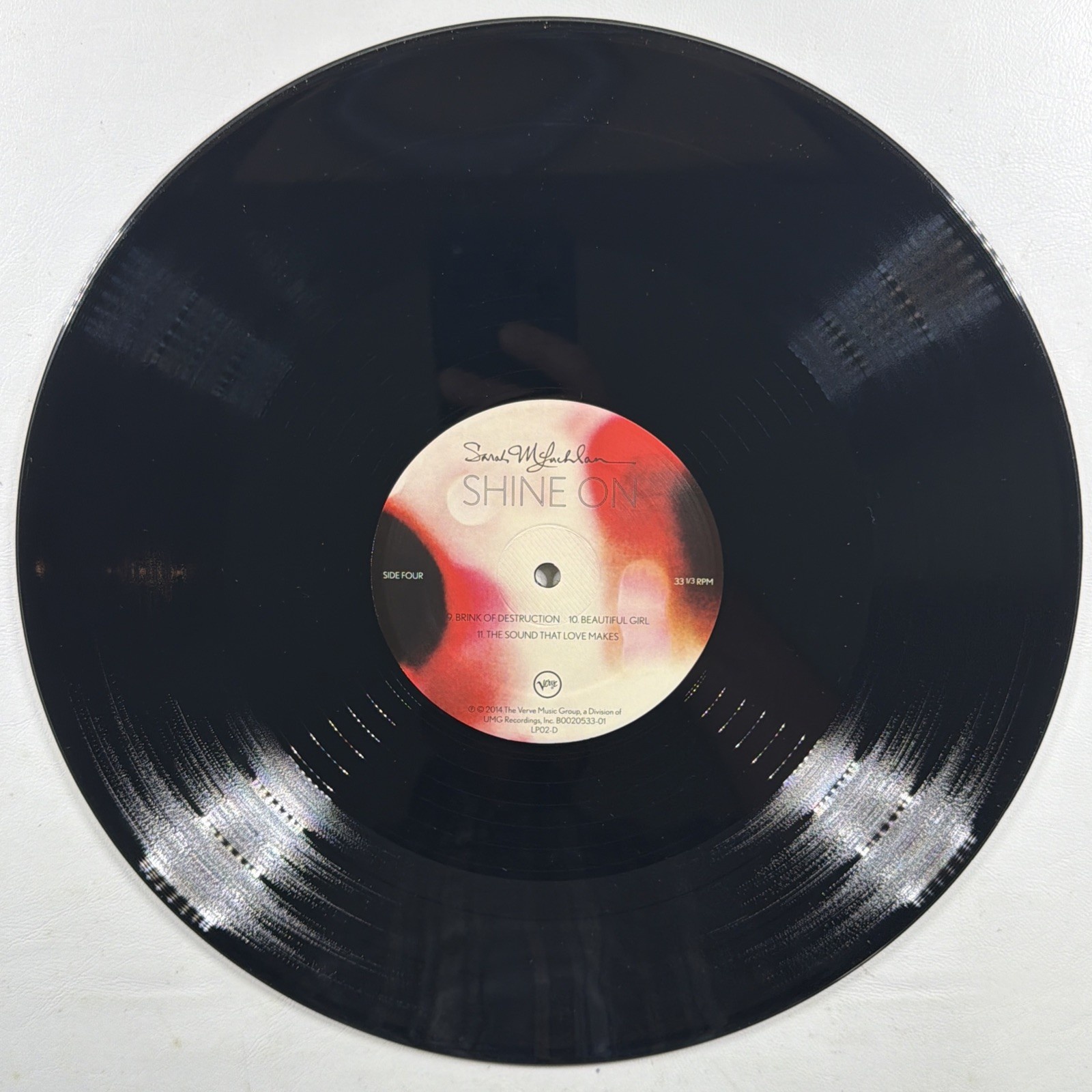 Sarah McLachlan - Shine 2LP Verve Records NM 2014 Gatefold 180g Shrink Hype - Image 5