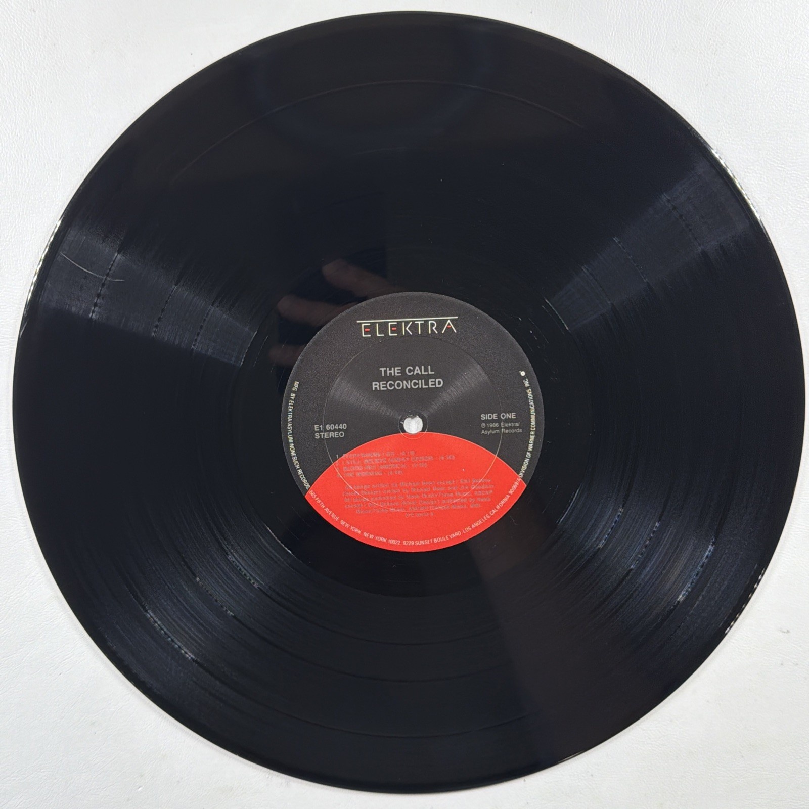 The Call - Reconciled LP Elektra E1 60440 VG+ 1986 I Still Believe - Image 5