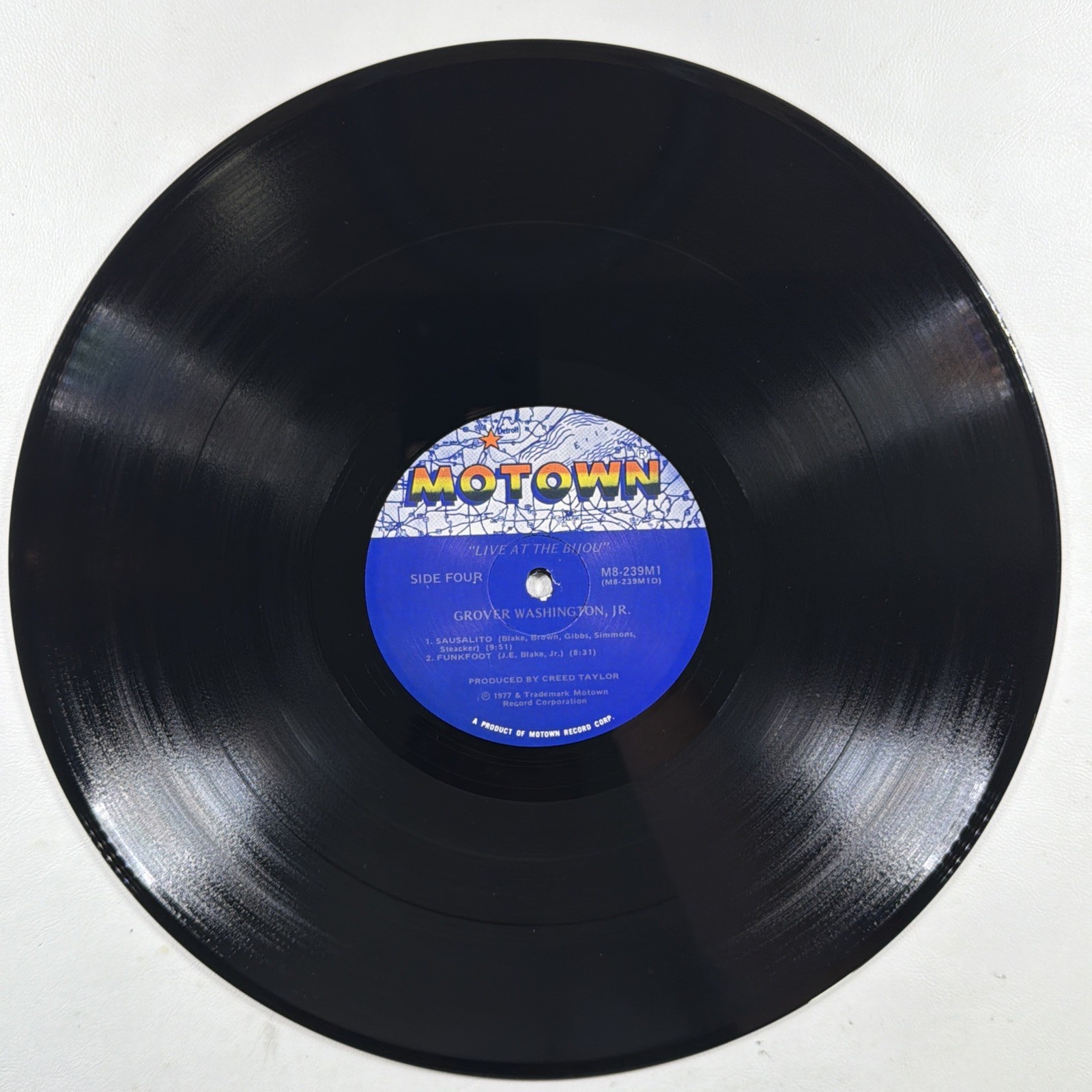 Grover Washington Jr. - Live At The Bijou 2LP Motown M8-239M1 EX 1977 Gatefold - Image 6