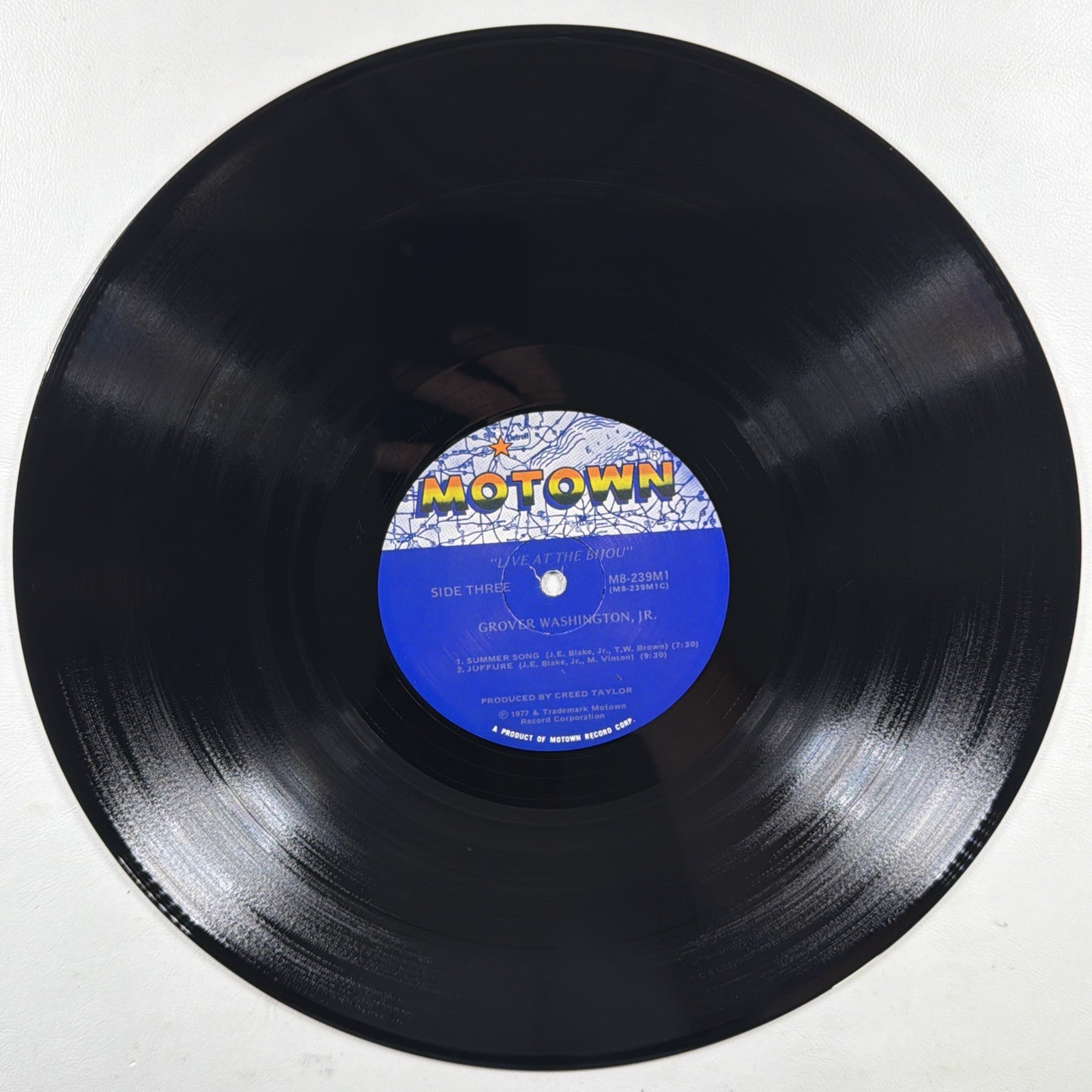 Grover Washington Jr. - Live At The Bijou 2LP Motown M8-239M1 EX 1977 Gatefold - Image 7