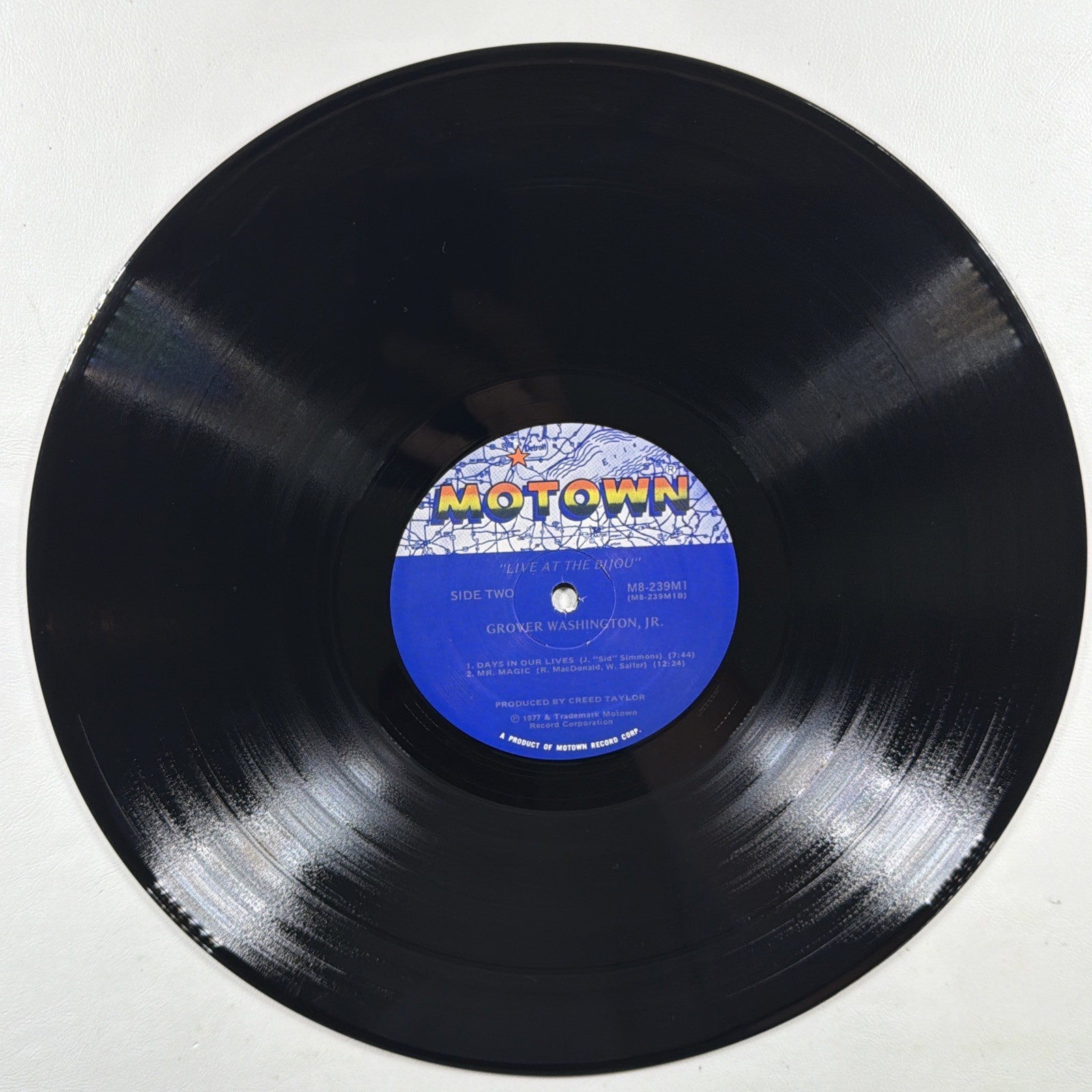 Grover Washington Jr. - Live At The Bijou 2LP Motown M8-239M1 EX 1977 Gatefold - Image 8