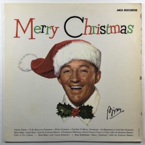 Bing Crosby - Merry Christmas LP MCA-15024 EX 1977 Reissue Silent Night