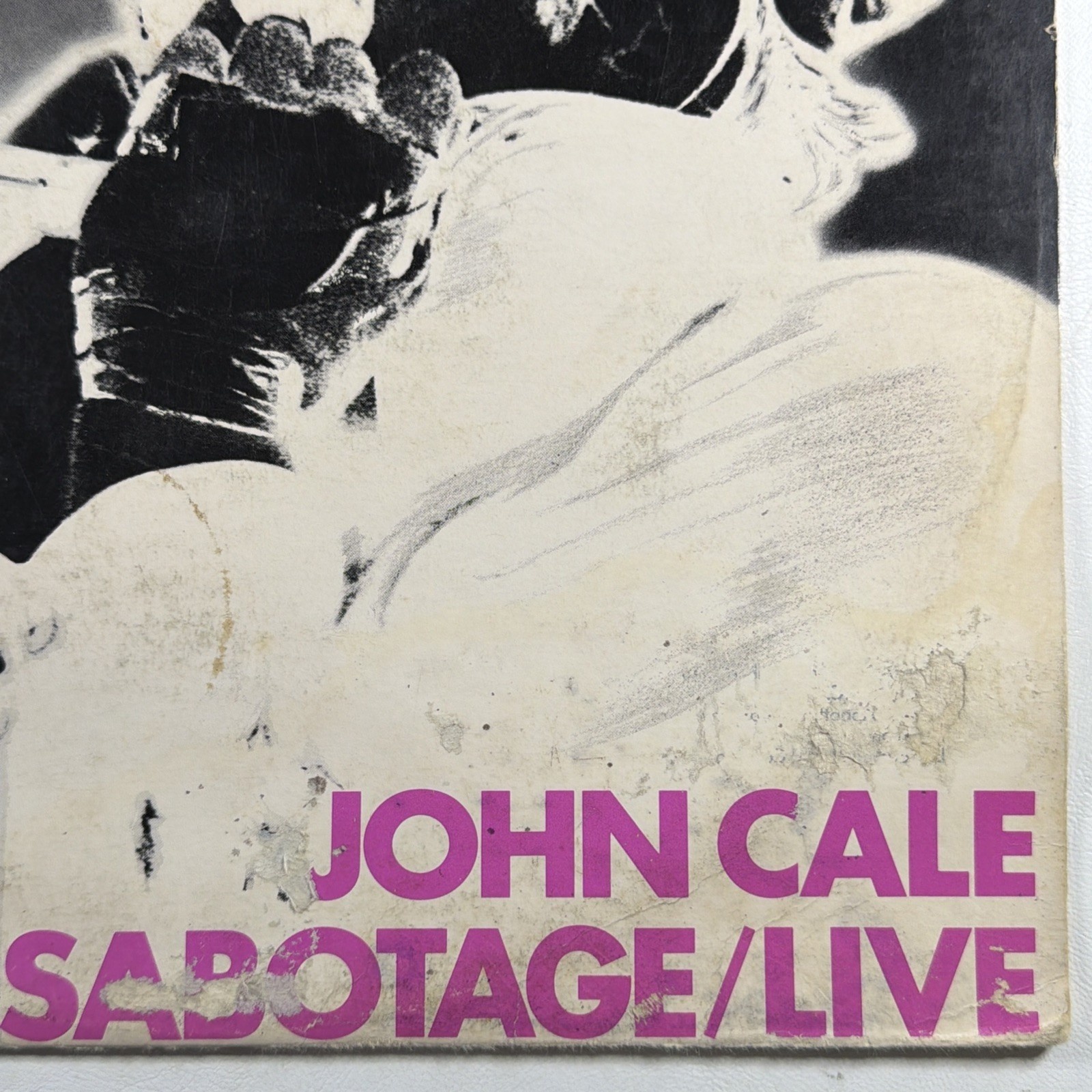 John Cale - Sabotage/Live LP Spy Records SP 004 EX 1979 Promo - Image 4