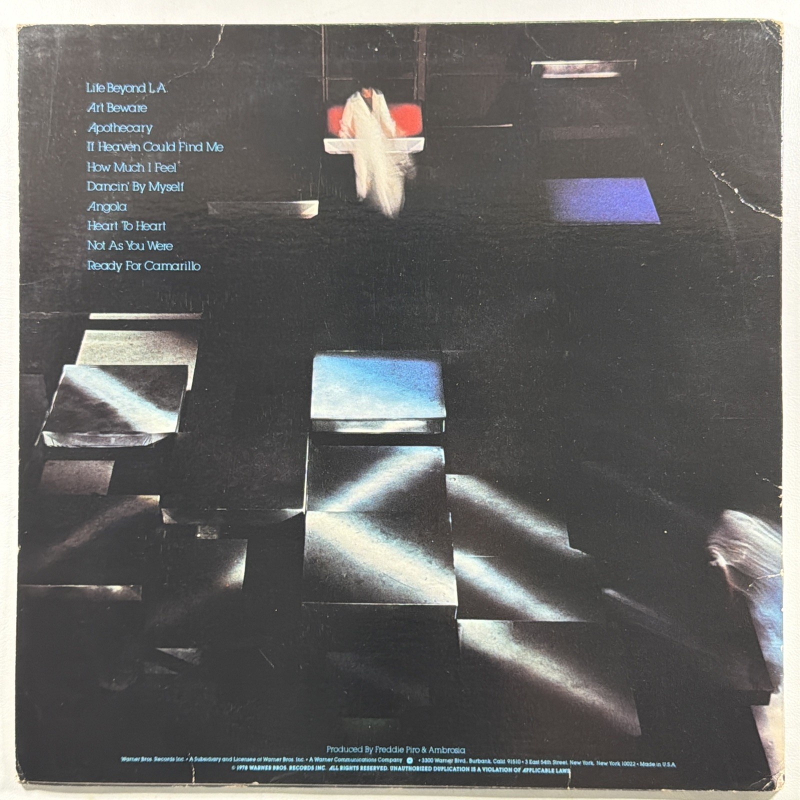 Ambrosia - Life Beyond LA LP Warner Bros BSK 3135 EX 1978 Promo How Much I Feel - Image 3