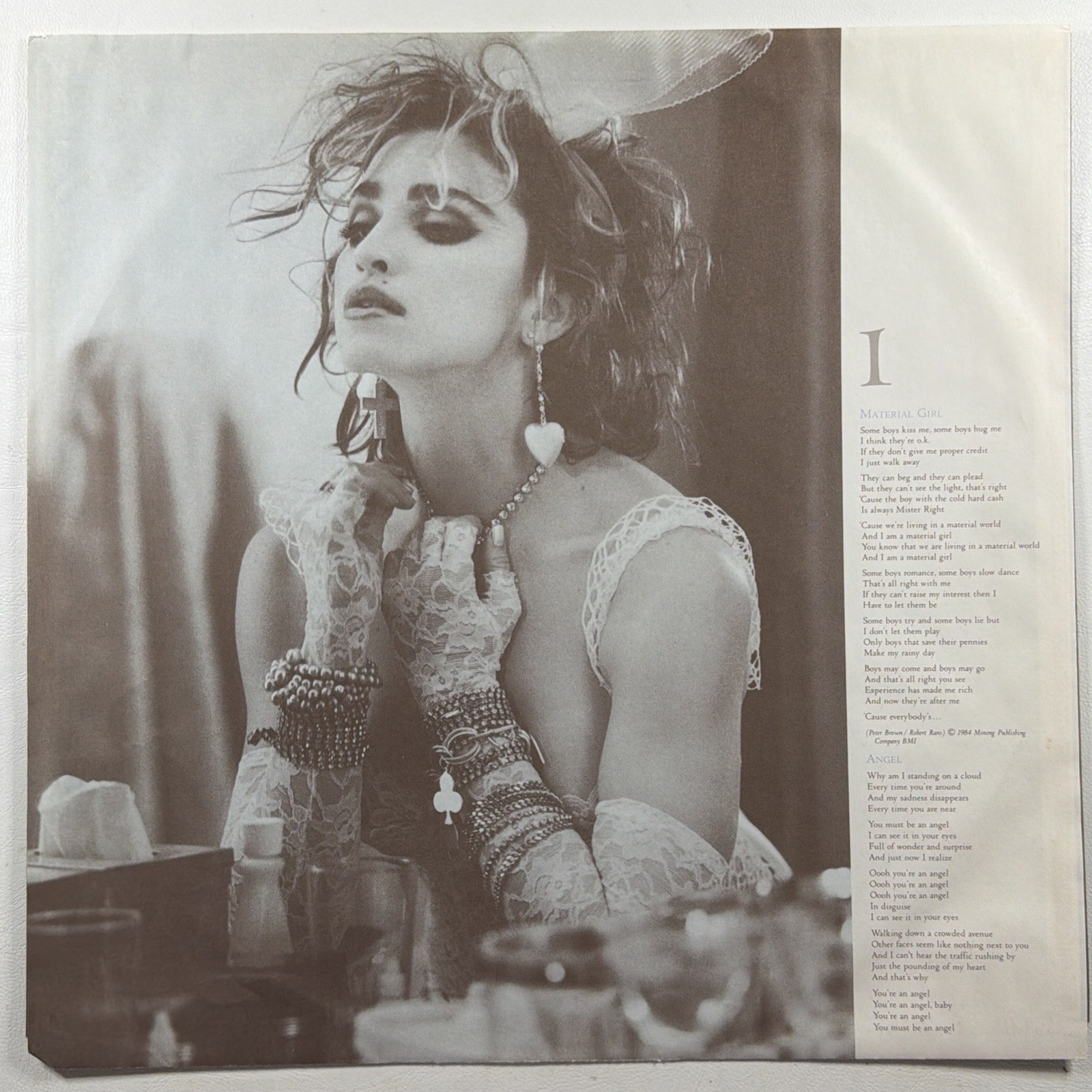 Madonna - Like A Virgin LP Sire 1-25157 NM 1984 Material Girl Angel - Image 3